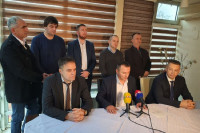 US, SDS, SP, DNS I NDP potpisali koalicioni sporazum u Stanarima