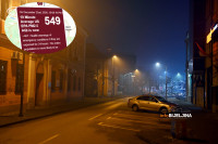 Bijeljina večeras među zagađenijim gradovima Evrope (FOTO)