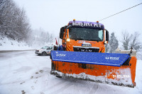 Semberija: Putevi u regiji očišćeni od snijega čija je visina do 10 centimetara (FOTO)