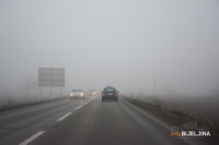 Magla i jak vjetar otežavaju saobraćaj na pojedinim dionicama