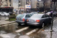 Sudar u centru Bijeljine, saobraćaj se odvija otežano (FOTO)