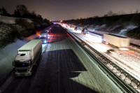 Zimsko nevrijeme izazvalo haos na auto-putu u Njemačkoj