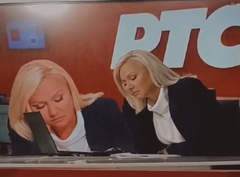 Voditeljka RTS-a zaspala tokom Dnevnika