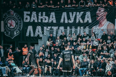 Crno-bijelo veče u Laktašima: Partizan razbio Igokeu