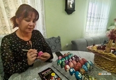 Dijana Lukić iz Bijeljine: Prvo vaskršnje jaje mora biti crvene boje (FOTO)