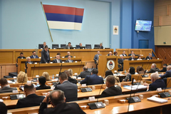 Veto Cvijanovićeve pred poslanicima NSRS