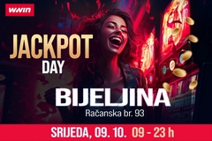 WWin Jackpot day: Danas u Bijeljini, sutra u Loparama