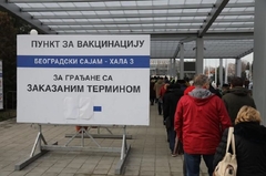 Na Beogradskom sajmu danas počela vakcinacija taksista