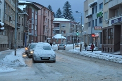  Snijeg usporio saobraćaj