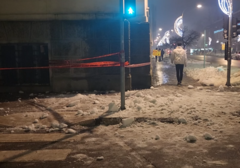 Dječak na kojeg je PAO SNIJEG sa krova Gradske uprave Banjaluka vratio se u Sloveniju