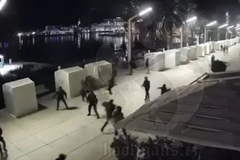 Neredi u Splitu uoči meča Hajduka i Ajaksa: Privedeno 57 osoba (VIDEO)