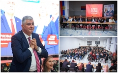 Prepun Dom kulture u Velikoj Obarskoj na tribini SNSD-a, Milovanović pozdravljen velikim aplauzom (FOTO)