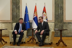 O čemu su pričali Vučić i Lajčak