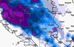 Snijeg i zahlađenje stižu u BiH: Meteorolozi najavljuju snježni prekrivač i pad temperature