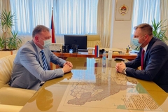 Ćorić i Popović razgovarali o aktuelnim pitanjima