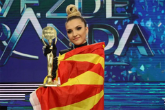 Makedonska pjevačica Slavica Anđelova trijumfalno pobjedila na finalu "Zvezde Granda" /VIDEO/