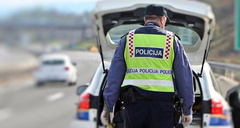 Državljanin BiH vozio pijan pa dobio 2.500 KM kazne