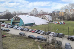 Vjetar raskrio sportski balon u Banjaluci