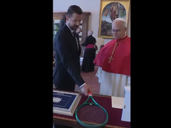 Milatović svojatao Đokovića, papa ga ispravio: „On je iz Srbije“ (VIDEO)