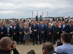 Cvijanović, Vučić i Dodik na ozvaničenju početka radova u Bijeljini