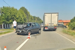 Udes na putu Bijeljina - Ugljevik, usporen saobraćaj 