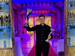 Svjetski šampion harmonike Đorđe Perić na festivalu u Јekaterinburgu