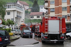 Nakon pucanja instalacija na kamionu za dostavu tečnog kiseonika kod zvorničke bolnice nema povrijeđenih