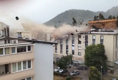 Snažno nevrijeme u Sloveniji: Vjetar čupao krovove, ima povrijeđenih (VIDEO)