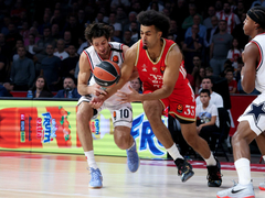 Milan slavi u Beogradu, Zvezda otvorila Evroligu porazom