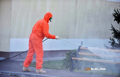 Sutra dezinfekcija bolnice u Bijeljini