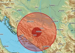 Iza ponoći 2 zemljotresa zatresla BiH, podrhtavanje tla osjetilo se u više gradova