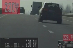 Audijem divljao po auto-putu: Grk vozio skoro 240 na čas