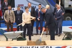 Položen kamen temeljac za HE "Buk Bijela": Novi početak u odnosima Srpske i Srbije