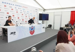 Milinović: Sve spremno za turnir, teniseri već treniraju