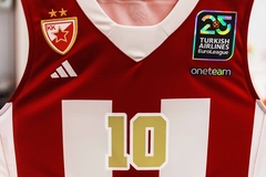 Crvena zvezda igraće u novim dresovima u Evroligi: Ovu garnituru nosili su Gurović, Antić, Jeretin...