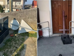 Srpska crkva u Zagrebu na meti napada: Razbijeno staklo, na ogradu nabacane stolice