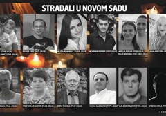 TRODNEVNA ŽALOST Od danas sahrane tragično nastradalih u Novom Sadu