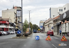 Zatvoren dio ulice u centru Bijeljine zbog otklanjanja kvarova (FOTO)