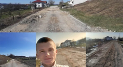 Dječak sam krpi rupe na putu: Poslao poruku gastarbajterima