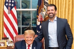 Trampov sin sletio u Beograd