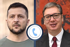 O čemu su razgovarali Vučić i Zelenski