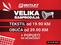 VELIKA RASPRODAJA u Bijeljini: Obuća u Đak outlet-u već od 39,90KM 