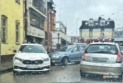 Udes u centru Bijeljine, kolaps u saobraćaju