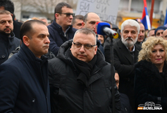 Oštre poruke sa protesta u Bijeljini: “Ako ne puste Petrovića, pozvaćemo narod na ulice”