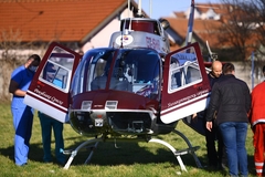 Porodilja iz Banjaluke helikopterom prevezena na neurohirurgiju u Beograd