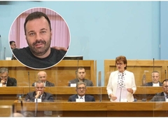 VIDOVIĆEVA ISPUNILA OBEĆANJE Sin poginulog heroja dobio posao u Ministarstvu finansija Republike Srpske