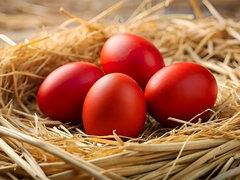 Obojite jaja na prirodan način