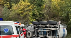 Prevrnula se cisterna sa plinom, saobraćaj obustavljen u dijelu BiH