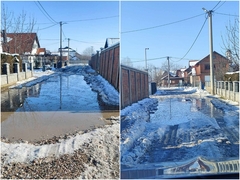 Bijeljina: Lokva posred ulice, nemoguće je izbjeći (FOTO)