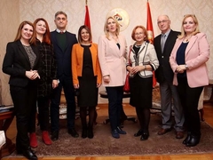 Prijem kod predsjednice Srpske povodom 55 godina Radija Republike Srpske